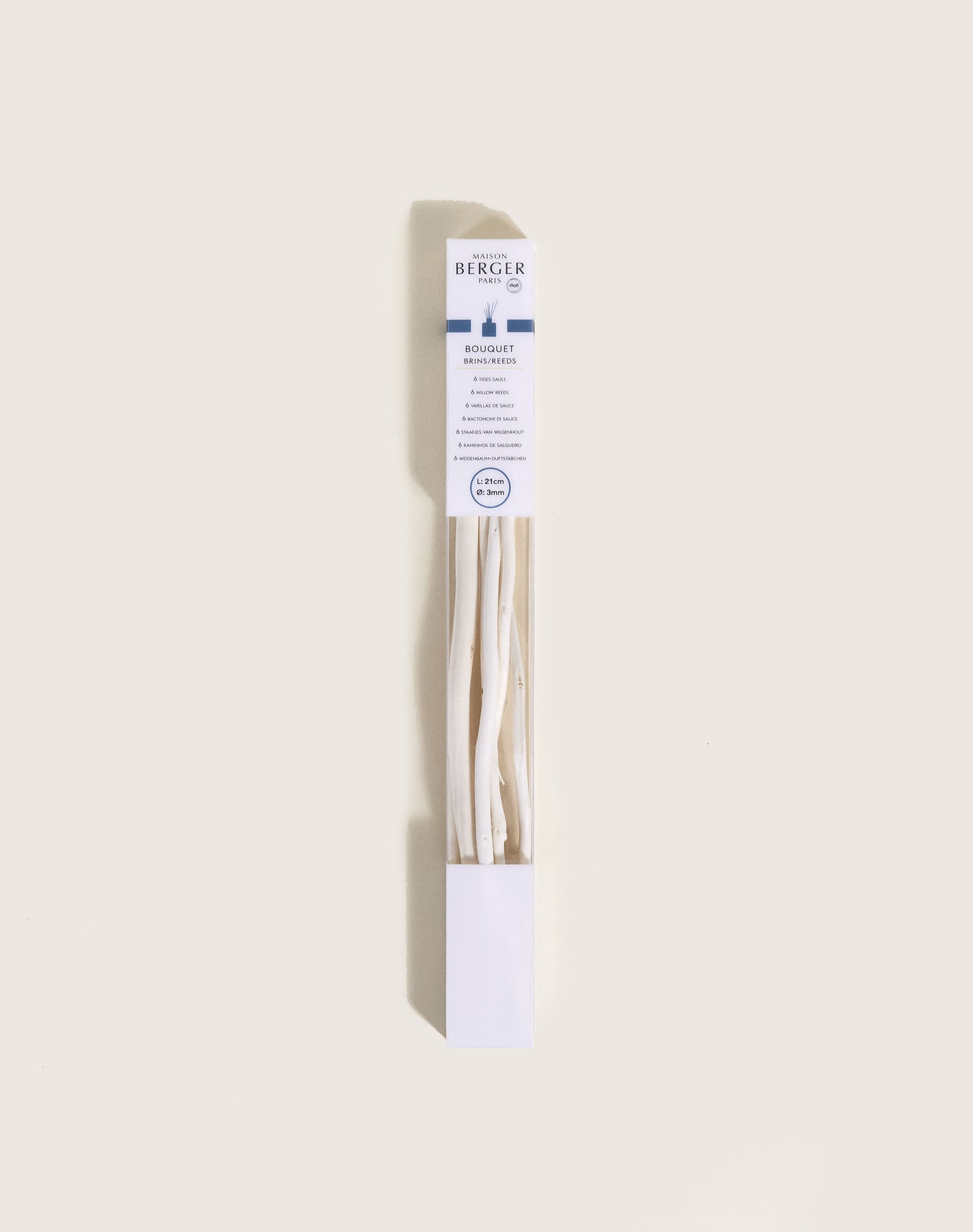 Pack of 6 Willow Sticks 21cm