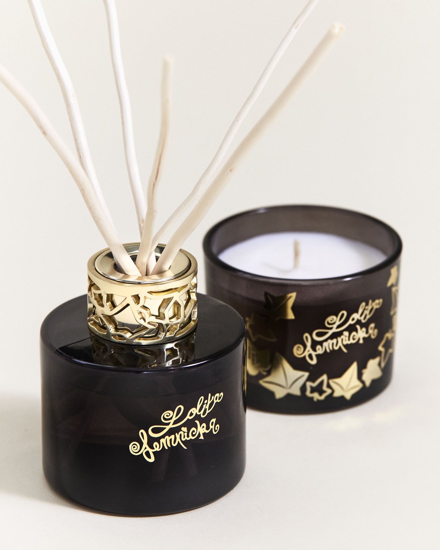 Duo mini Bouquet & Candle Lolita Lempicka - Black