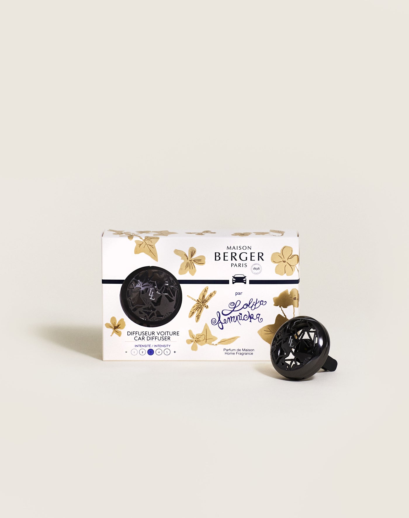 Lolita Lempicka Car Diffuser - Gun Metal